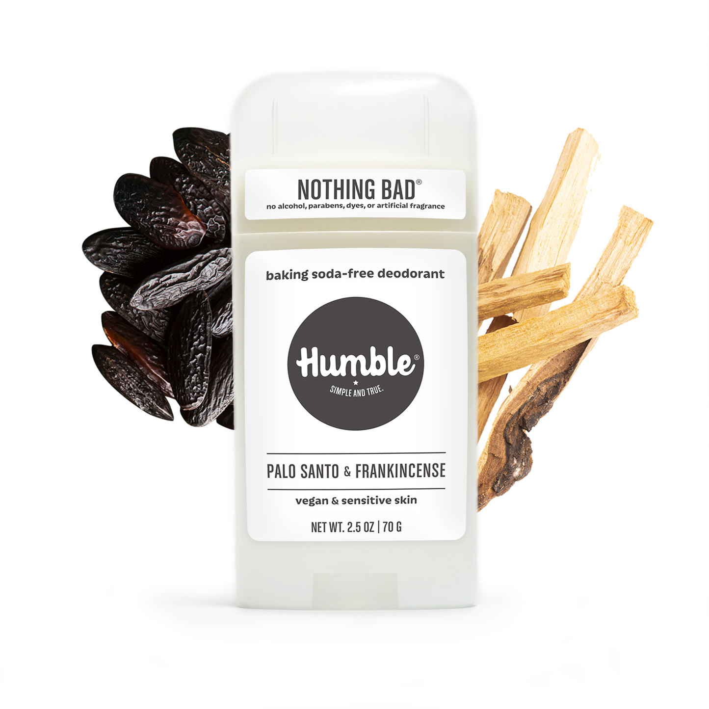 Humble Deodorant Vegan & Sensitive | Palo Santo & Frankincense