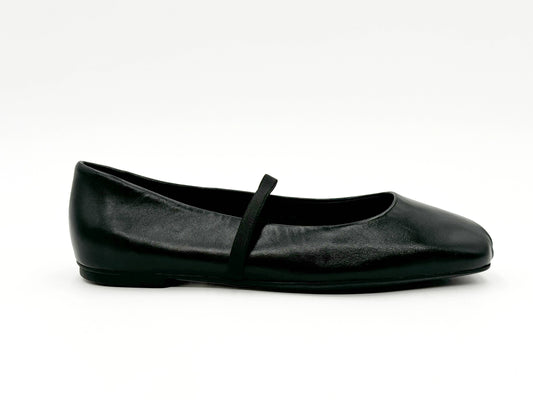 Mary Leather MaryJane Flats