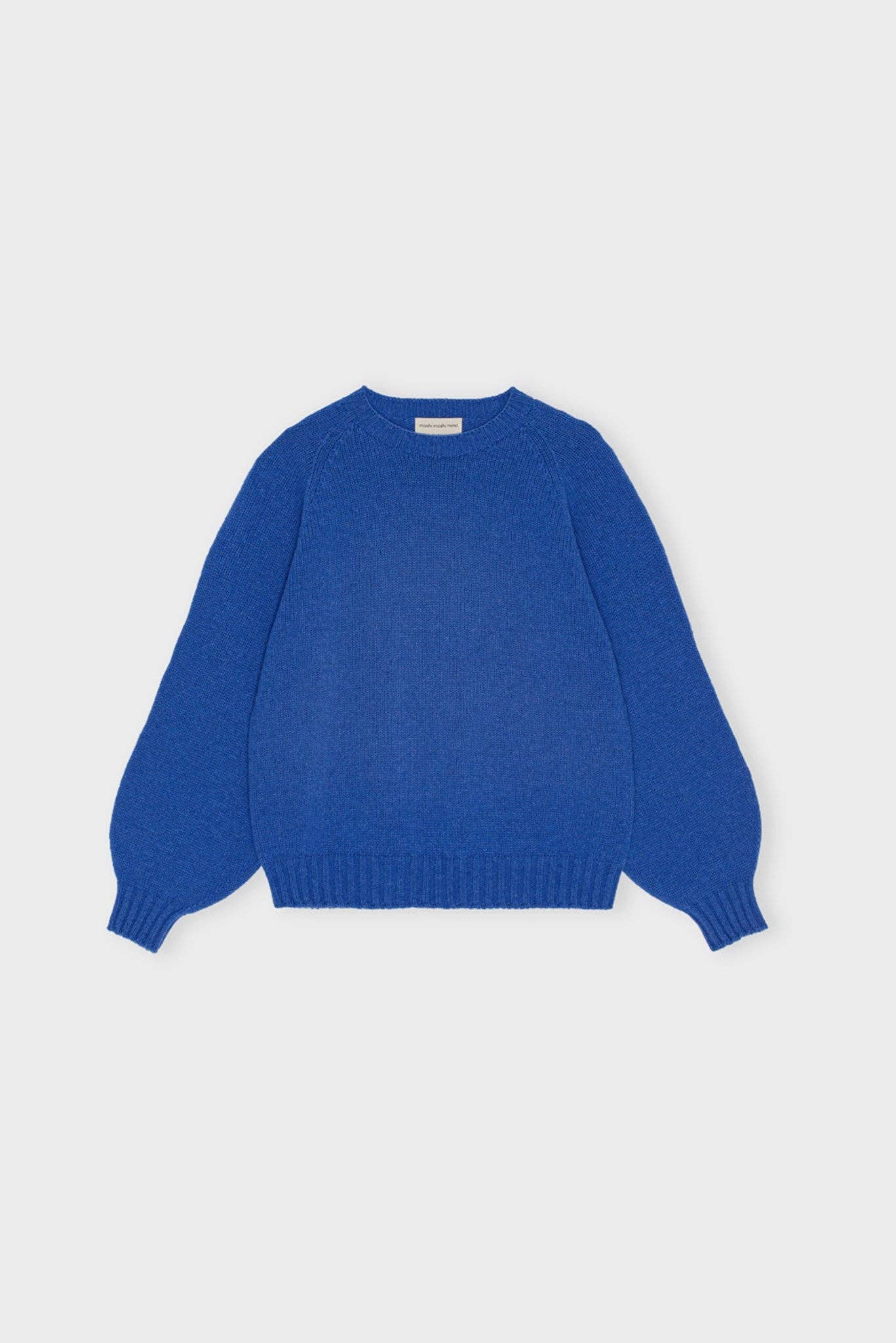 Sienna knit wool - bright blue