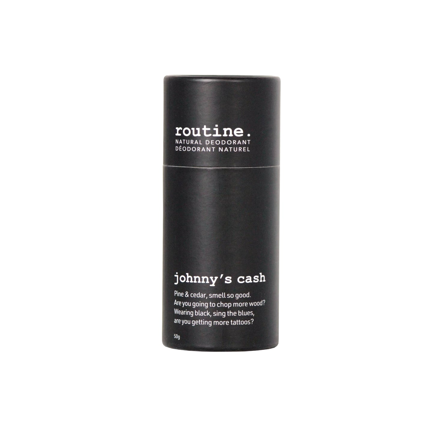 Johnny's Cash | Routine Natural Beauty Deodorant Stick - 50g