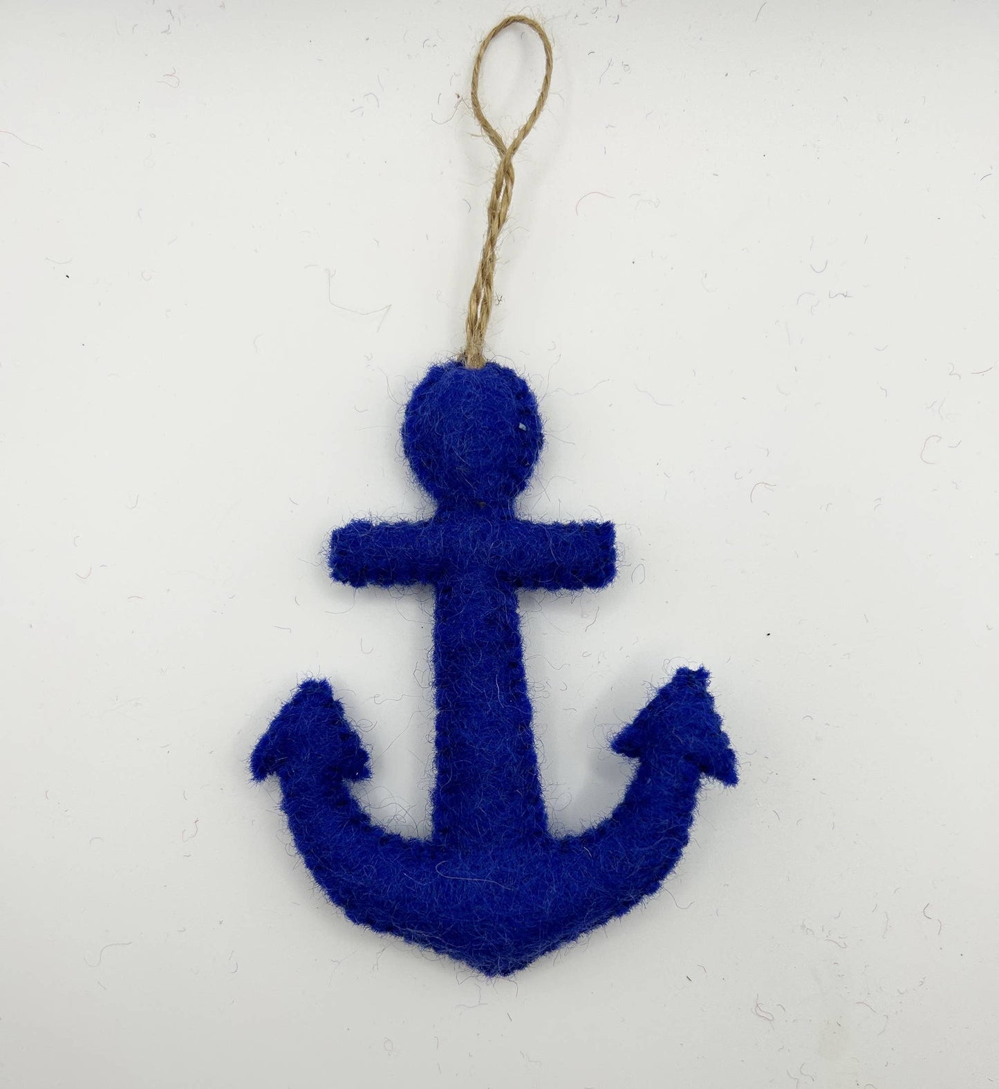 Felted Wool "Anchor" ornament