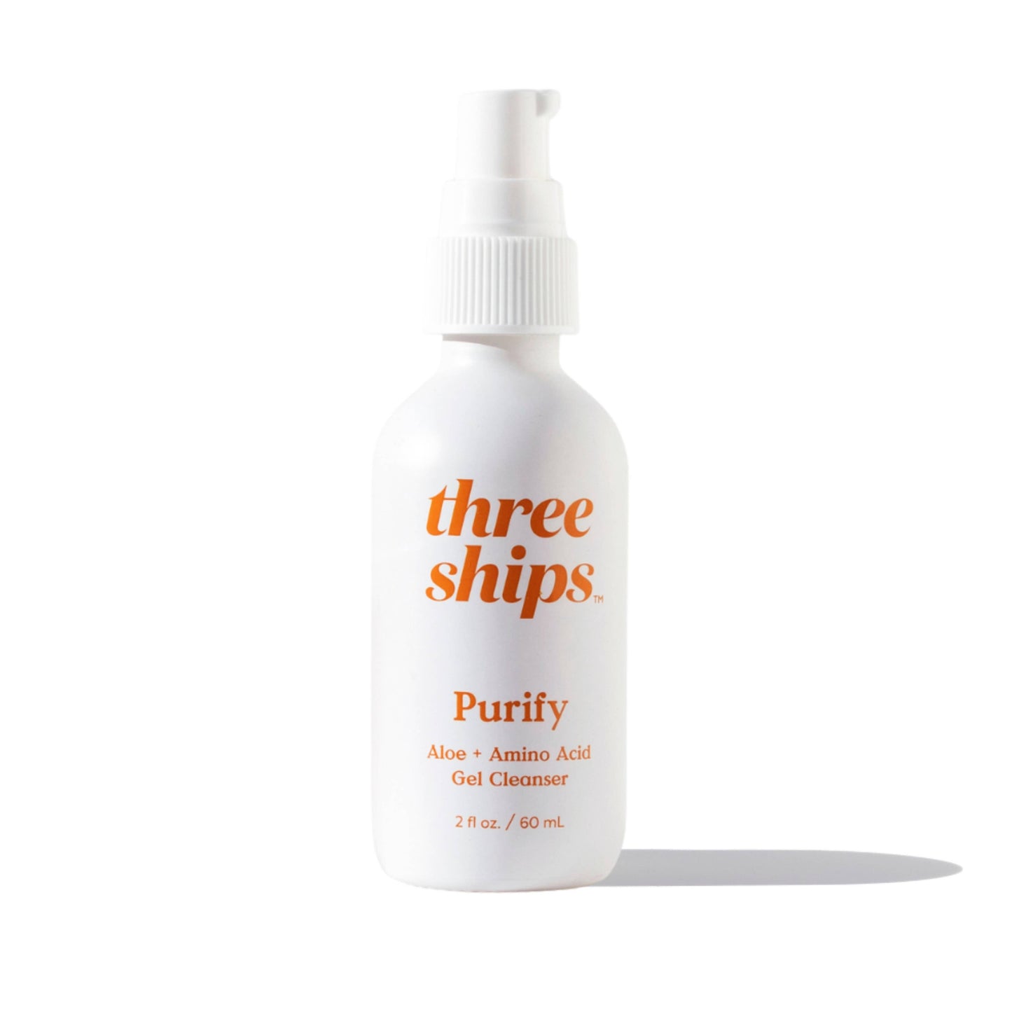 Three Ships Beauty Purify Aloe + Amino Acid Cleanser (60mL)