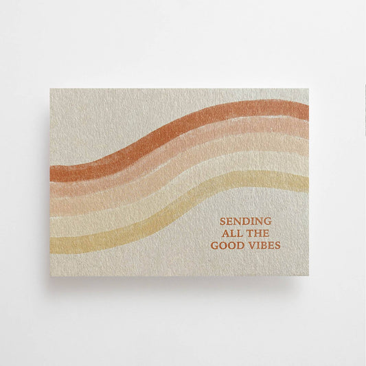 Sending All the Good Vibes |  Postcard