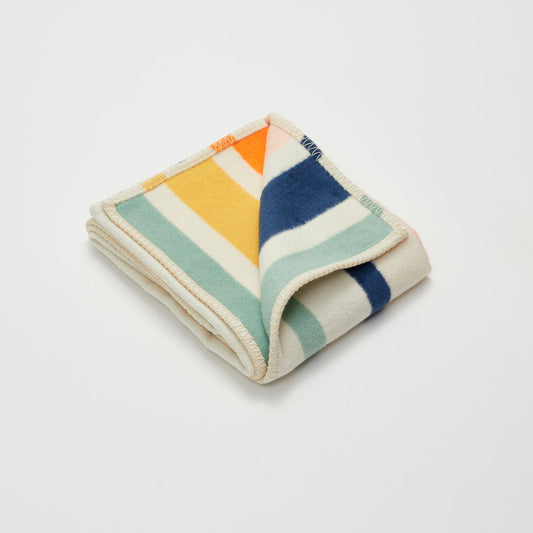 Seakind Stripe Recycled Cotton Baby Blanket