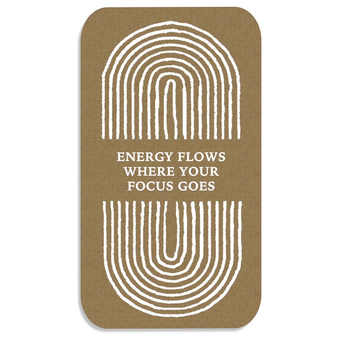 Energy Flows Where Your Focus Goes | Sticker