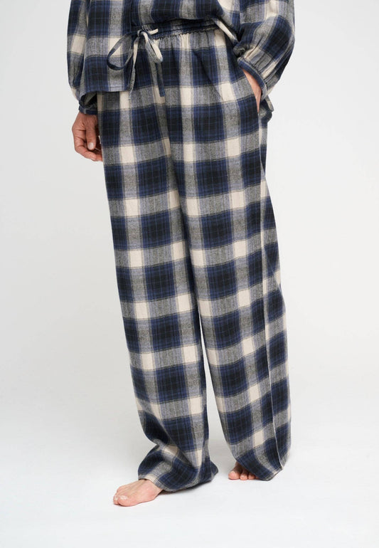 Organic Cotton Plaid Flannel Pajama Pants