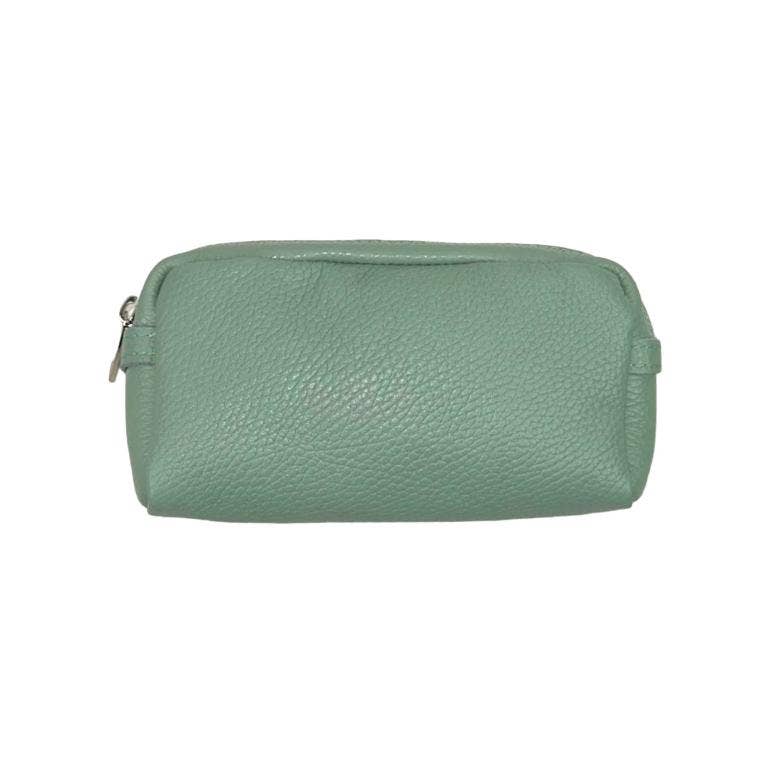 Italian Leather Cosmetic Bag