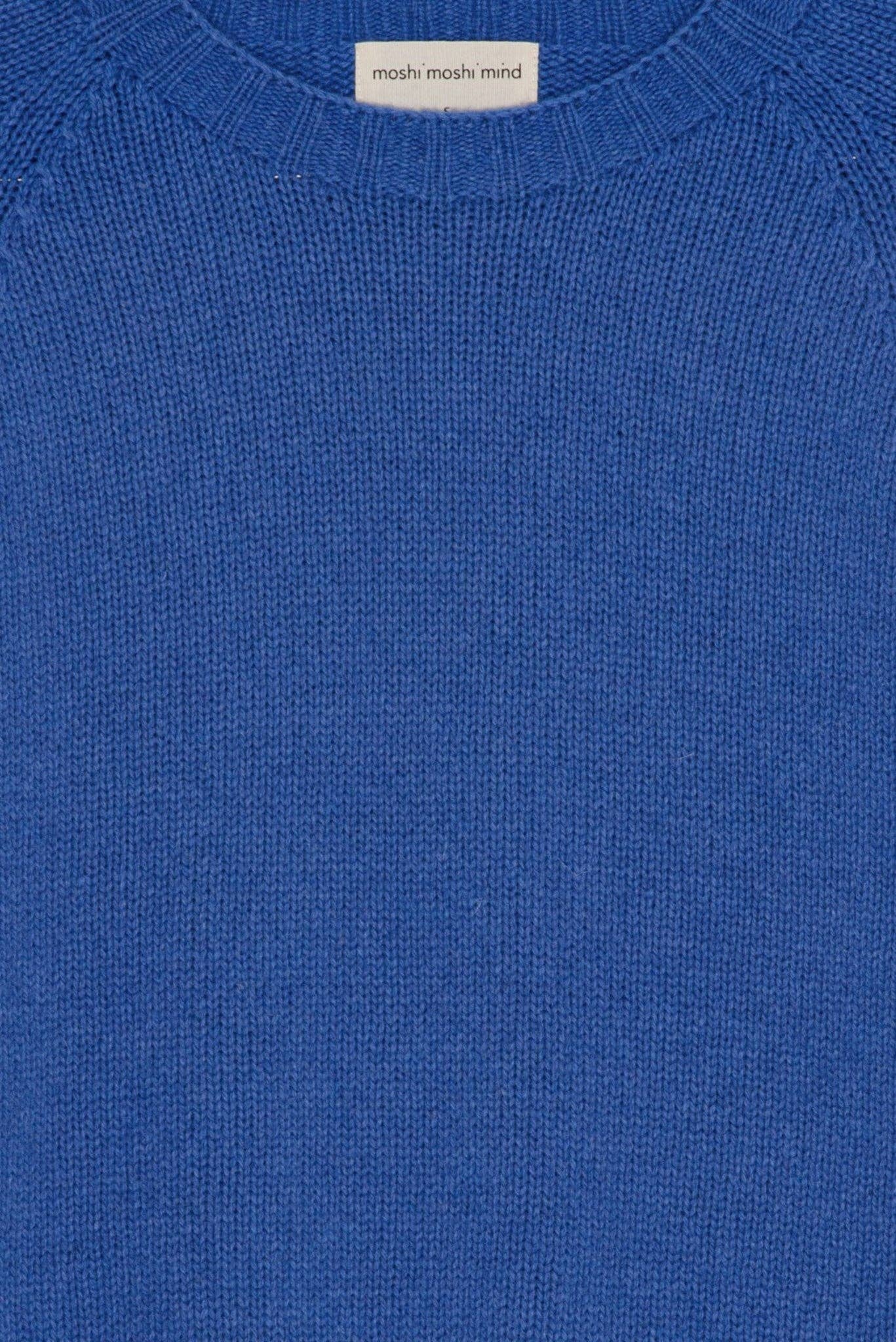 Sienna knit wool - bright blue