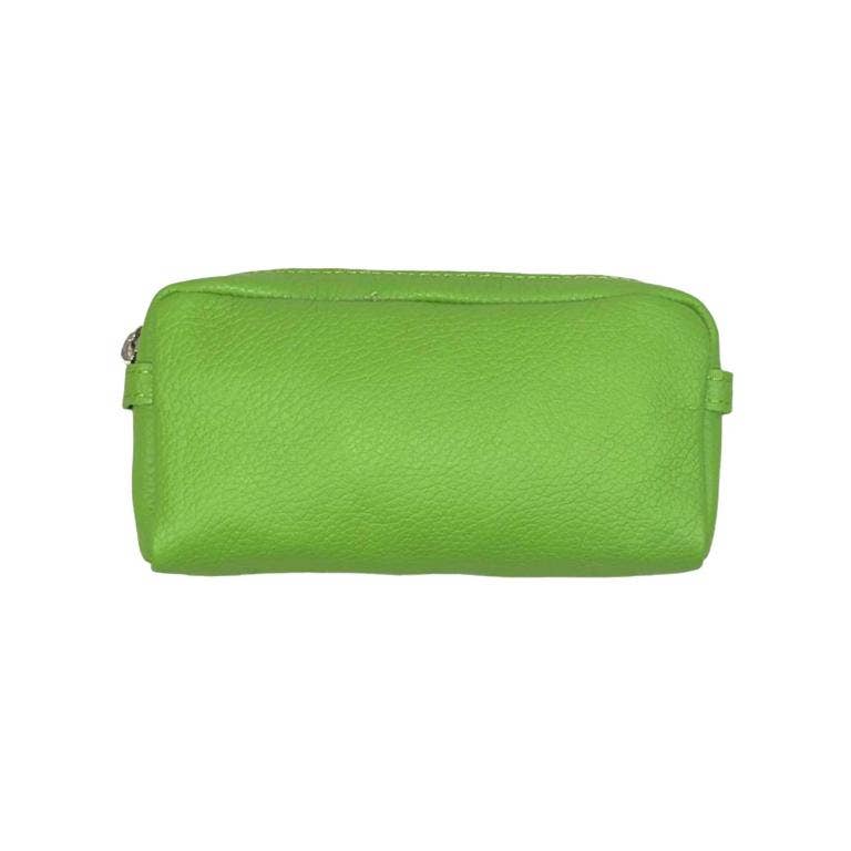 Italian Leather Cosmetic Bag