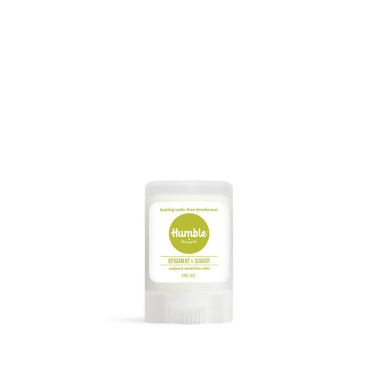 Humble Deodorant Travel Size | Bergamot & Ginger Vegan & Sensitive