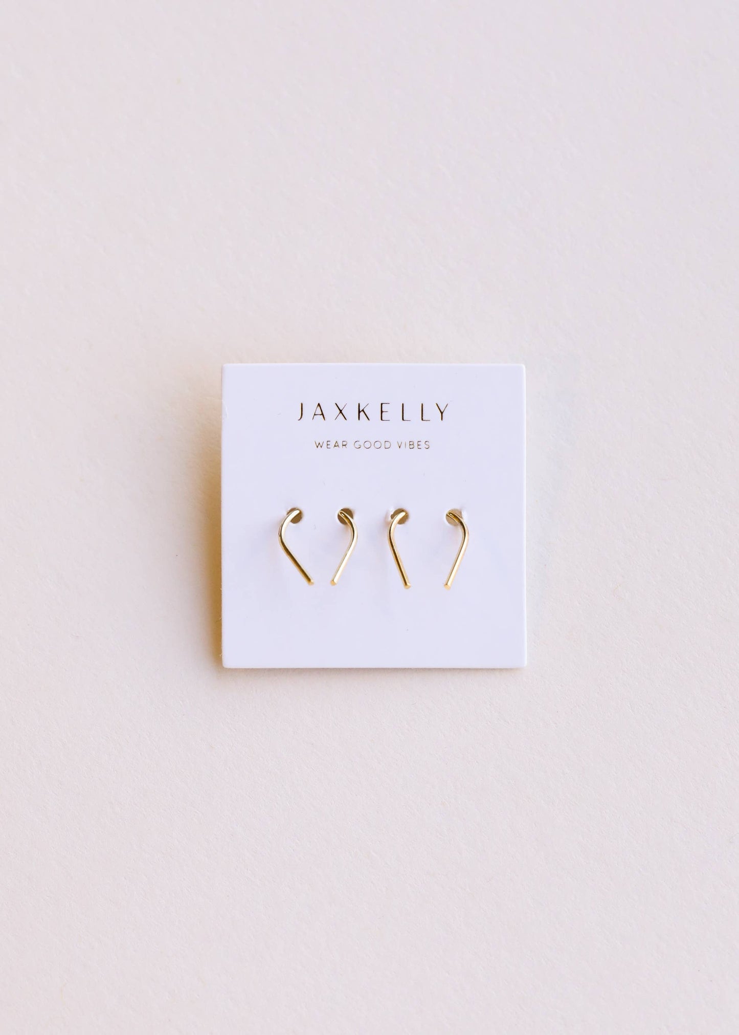 Minimalist Horseshoe Gold Earrings