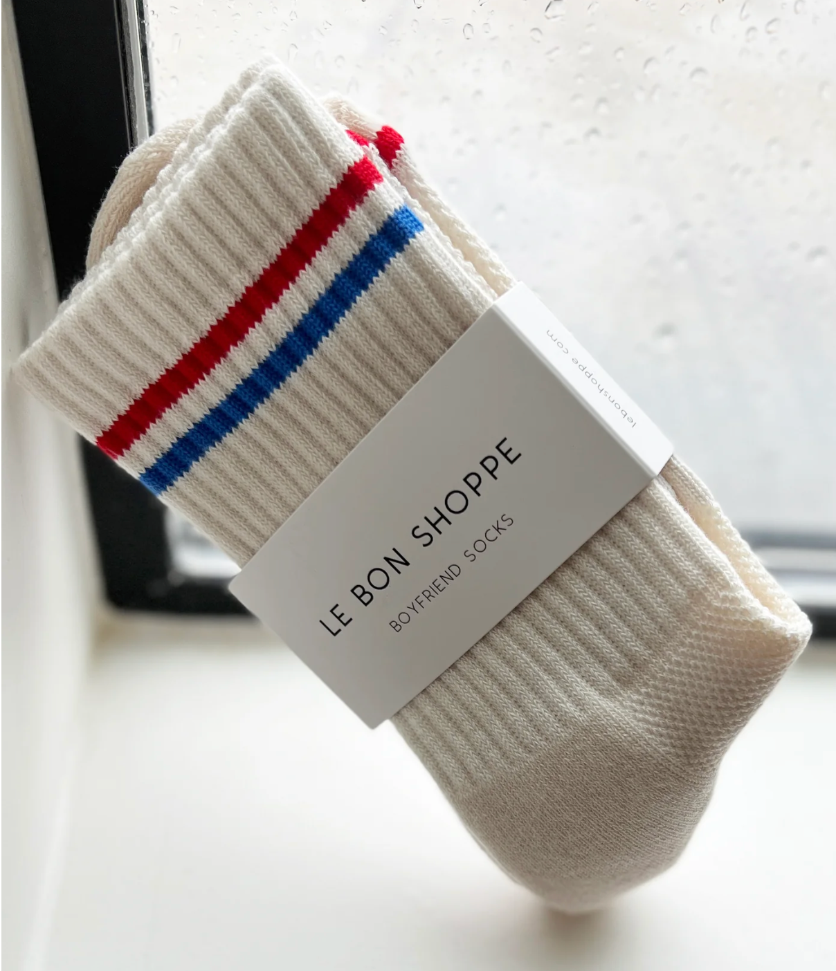 Le Bon Shoppe Boyfriend Socks | Milk