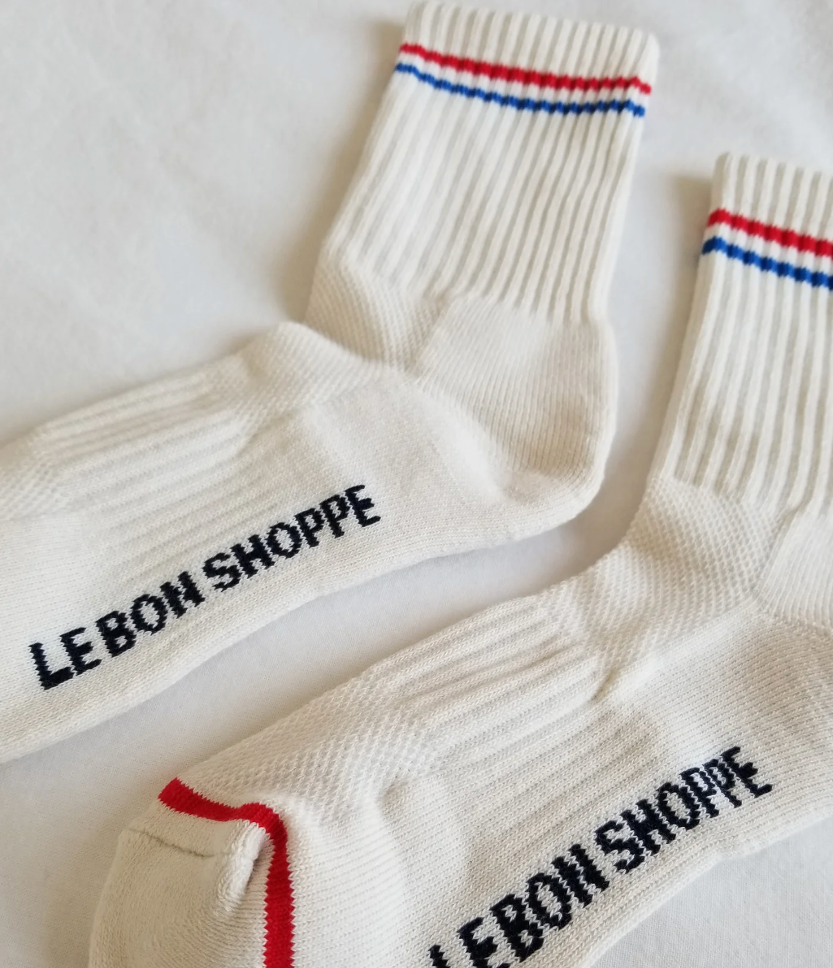 Le Bon Shoppe Boyfriend Socks | Milk