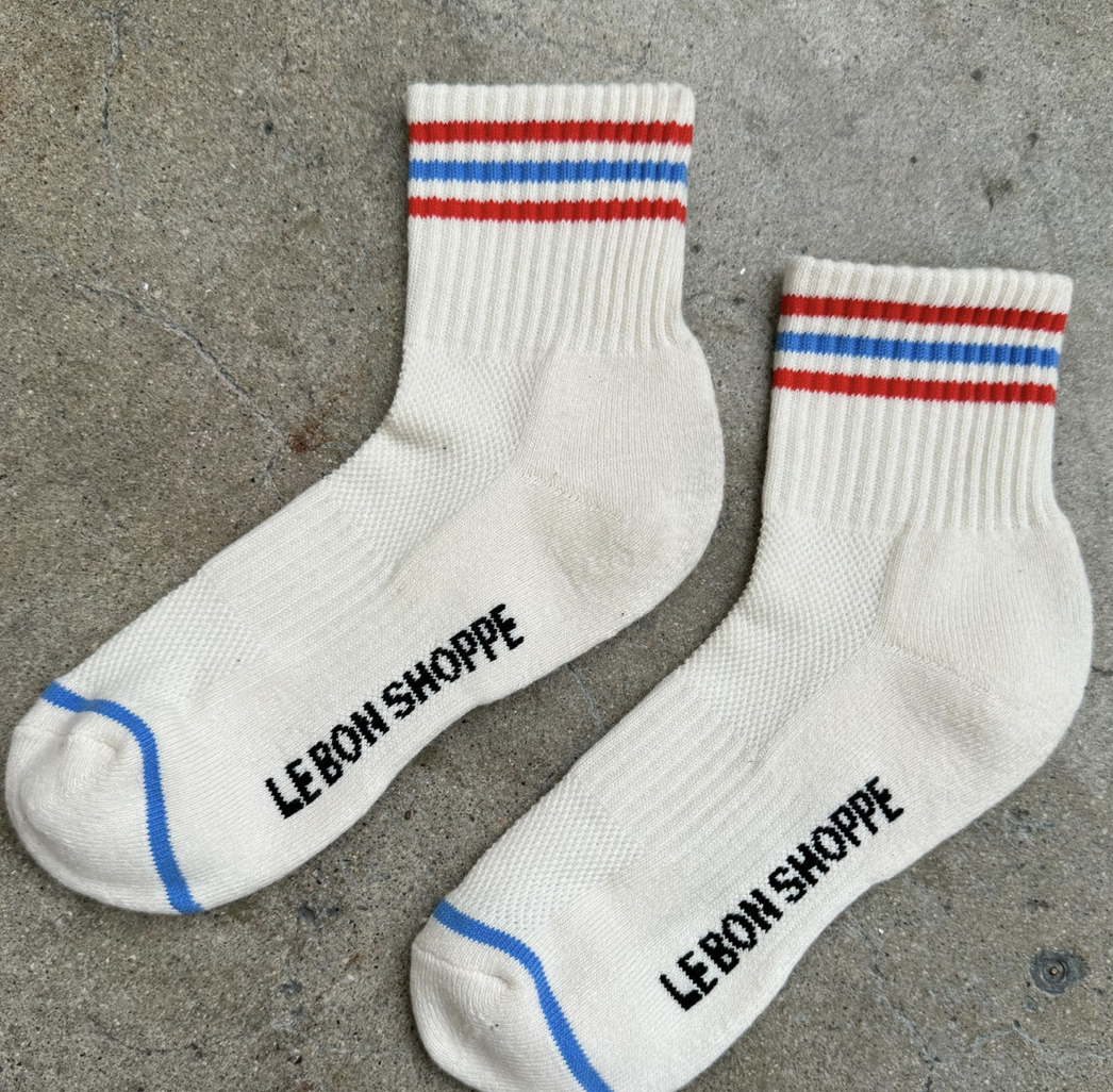 Le Bon Shoppe Girlfriend Socks |  Leche