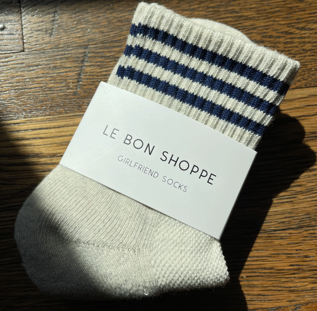 Le Bon Shoppe Girlfriend Socks |  Sailor