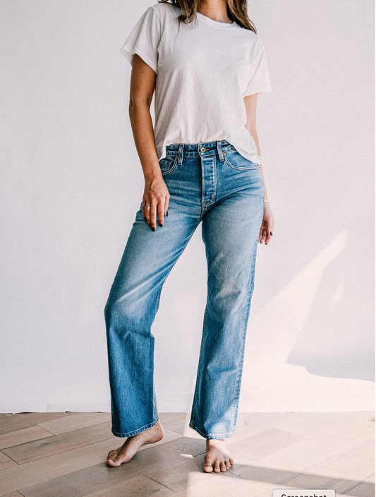 WEIS><MADE Jackie Fit Jean | Salt Wash