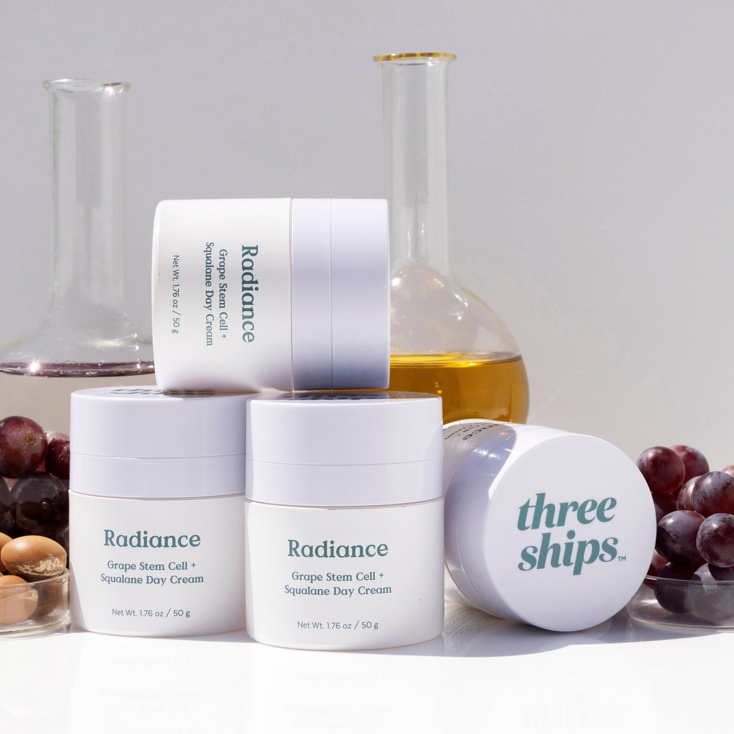 Three Ships Beauty Radiance Grape Stem Cell + Squalane Cream (50g)