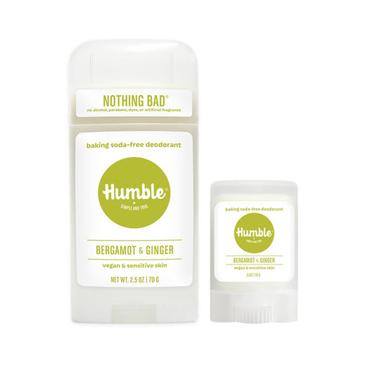 Humble Deodorant Vegan & Sensitive | Bergamot & Ginger