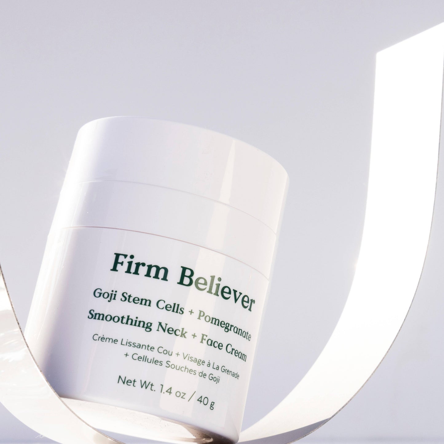 Three Ships Beauty Firm Believer Goji Stem Cell + Pomegranate Smoothing Neck + Face Cream