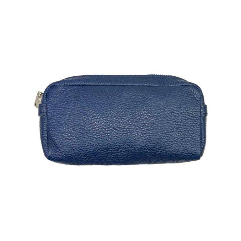 Italian Leather Cosmetic Bag