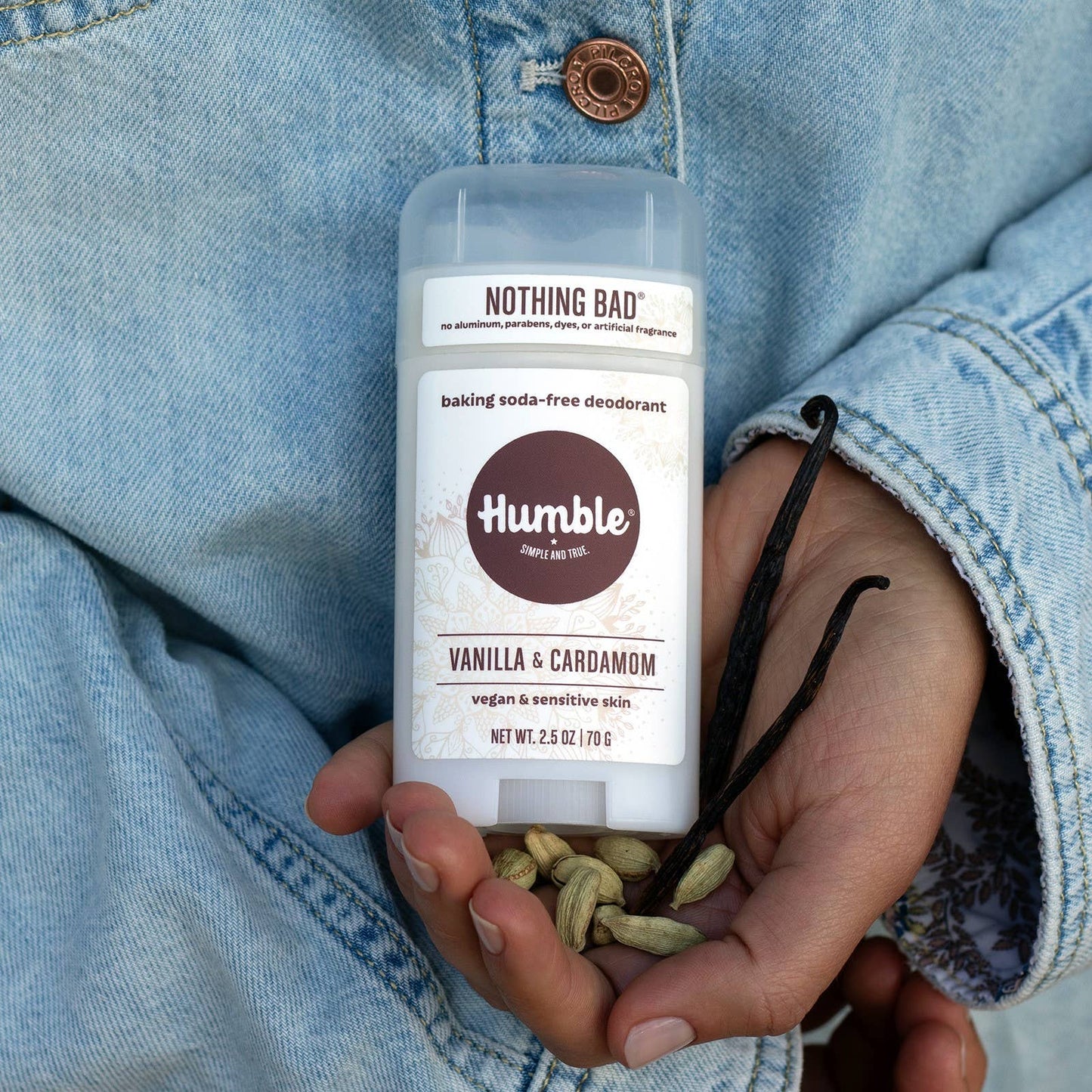 Humble Deodorant Vegan & Sensitive | Vanilla & Cardamom